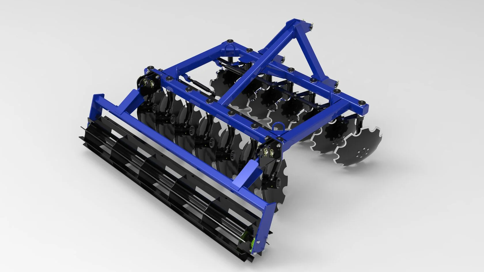 Борона навесная БДМ-2.1Х2Н с катком из полосы