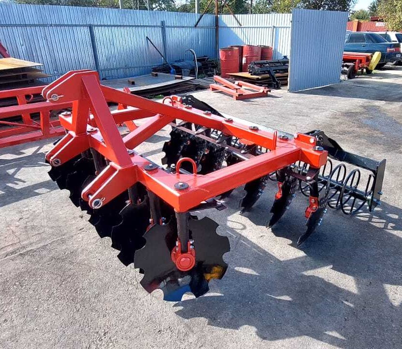 Борона навесная БДМ-2.1Х2Н со спиральным катком