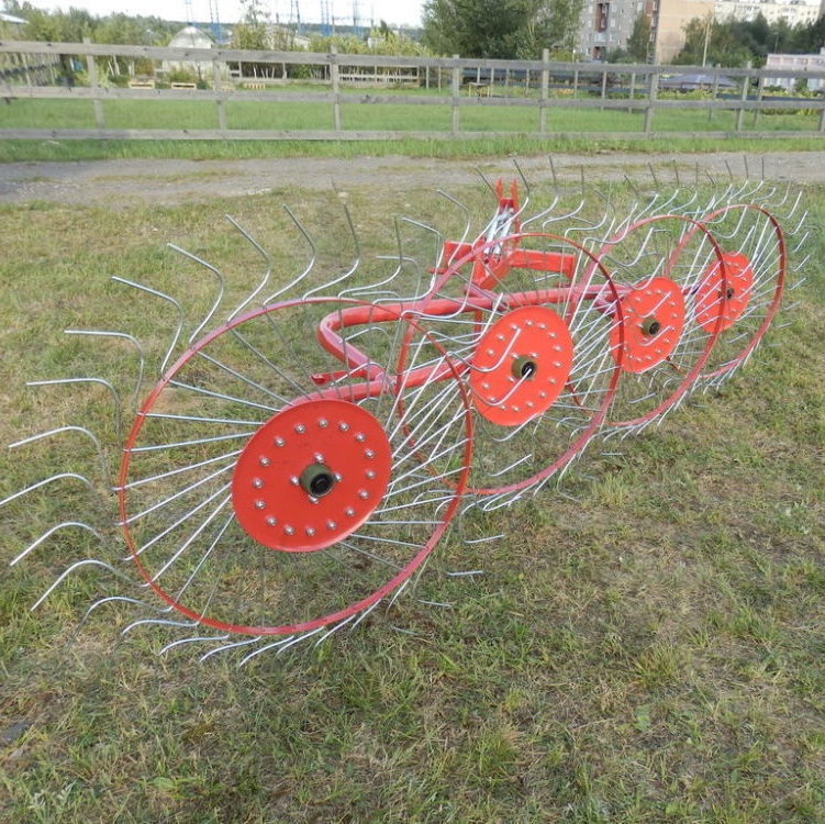 Грабли-ворошилки 4-х колесные